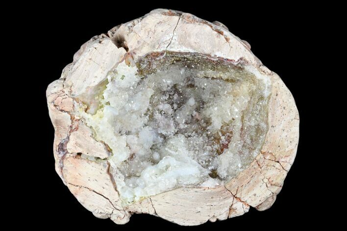 Crystal Filled Dugway Geode (Polished Half) - Utah #176750